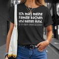 Ich Mag Meine Familie Kochen Ich M T-Shirt Geschenke für Sie