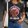 Idée Dindon Enfant Filleie Avec Un Dindon T-Shirt Cadeaux pour elle