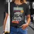 Ironhead Oldchool Hd ピンナップ レトロ オートバイ スポーツスター ホット Tシャツ 彼女への贈り物