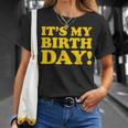 It's My Birthday Tシャツ 彼女への贈り物