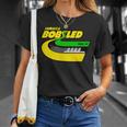Jamaica Bobsled レトロなボブスレー チーム ジャマイカの国旗 Tシャツ 彼女への贈り物
