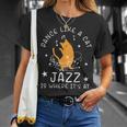 Jazz Dance Cat Jazz Tシャツ 彼女への贈り物