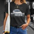 Jdm Car Jzx100 In Drift Powerlide 1Jz チェイサー ターボセダン Tシャツ 彼女への贈り物