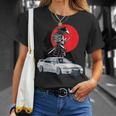 Jdm スカイライン R32 カーチューニング ジャパンサムライドリフト Tシャツ 彼女への贈り物