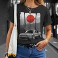 Jdm15 シルビアジャパン ドリフトカー ライジングサンチューニング Tシャツ 彼女への贈り物