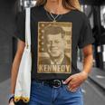 Jfk ジョン・F・ケネディ・トーンポスター Tシャツ 彼女への贈り物