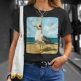 Jolie Mouette Avec Chapeau De Fête Pour Faire La Fête Des Mouettes T-Shirt Cadeaux pour elle