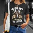 Jubilado 2025 Esta Leyendae Jubila Camiseta unisex Regalos para ella