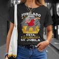Jubilado 2025 Hombre Esta Leyendae Jubila Jubilación Camiseta unisex Regalos para ella