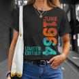 Junio 1964 Año 1964 Retro 1964Intage 1964 Desde 1964 Camiseta unisex Regalos para ella