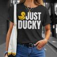 Just Duckyラバーダック Tシャツ 彼女への贈り物