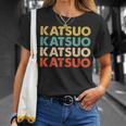 Katsuo 勝雄 Tシャツ 彼女への贈り物