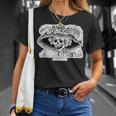 La Calavera カトリーナ ホセ・グアダルーペ・ポサダ作 Tシャツ 彼女への贈り物