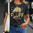 Las Pelusas Ocurren Cacatúas Pájaro Mascota Cacatúa Camiseta unisex Regalos para ella