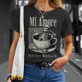 I Love Espresso Macchiato Mi Amore Caffeine Lover Camiseta unisex Regalos para ella