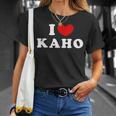 I Love Kaho 私は愛する Kaho Tシャツ 彼女への贈り物