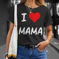 I Love Mama Children Love Heart ベビーチャイルドギフト お母さん Tシャツ 彼女への贈り物