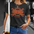 I Love Themell Of Diesel 車 メカニックオートサービスマン Tシャツ 彼女への贈り物