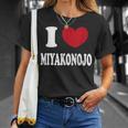 I Love Miyakonojo 都城大好き Tシャツ 彼女への贈り物