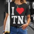 I Love Tennessee Tn Throwback Classic Tシャツ 彼女への贈り物