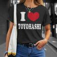 I Love Toyohashi アイラブ豊橋 Tシャツ 彼女への贈り物