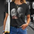 Magritteによるthe Lovers Painting Tシャツ 彼女への贈り物