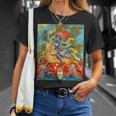 Magzor Gyalmo チベット仏教 タンカ 曼荼羅 仏教 Tシャツ 彼女への贈り物