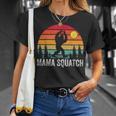 Mama Squatch Bigfoot Mom Sasquatch Family Matching Costume T-Shirt Gifts for Her