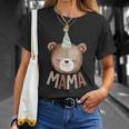 Mama Teddy Bear 1St Birthday Boy Girl Family Matching Party T-Shirt Gifts for Her Mama Teddy Bear 1St Birthday Boy Girl Family Matching Party T-Shirt Gifts for Her