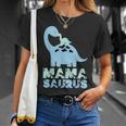 Mamasaurus Trex Mama Saurus Mom Dinosaur MamaRex Mother T-Shirt Gifts for Her