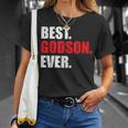 Mejor Ahijado Mejor Ahijado Del Mundo Mejor Ahijado De Todos Los Tiempos Camiseta unisex Regalos para ella