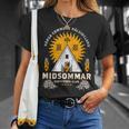 Midsommarurvival Club 怖いホラー サマーフェスティバル Tシャツ 彼女への贈り物