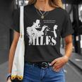 Miles Jazz Wisdom トランペットミュージシャン 1色 Tシャツ 彼女への贈り物