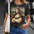 Mona Lisa Bodybuilding Mona Lisa Muscle Gym Workout Tシャツ 彼女への贈り物