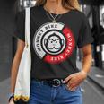 Monkey Bike レッドグラフィック Tシャツ 彼女への贈り物