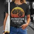 Monster Trucks Are My Jam シャツ モンスタートラック 面白い エンジン Tシャツ 彼女への贈り物