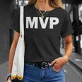 Mvp 最も価値のあるプレイヤーシャツ Tシャツ 彼女への贈り物