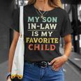 Myon In Law Is My Favorite Child Mothers Fathers Day Tシャツ 彼女への贈り物