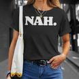 Nah Minimalist Nihilist Pessimist Introvert Graphic 長袖tシャツ Tシャツ 彼女への贈り物