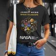 Nasa James Webb スペース望遠鏡 Jwst ワーム インシグニア Esa Csa Tシャツ 彼女への贈り物