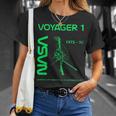 Nasa ボイジャー1号宇宙船は1977年9月5日に打ち上げられました。 Tシャツ 彼女への贈り物