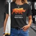 Ngorongoro タンザニア サファリ国立公園 ゲーム リザーブ サイ Tシャツ 彼女への贈り物