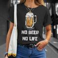No Beer No Life Tシャツ 彼女への贈り物