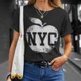 Nyc New York City シャツ レディース メンズ キッズ クール ビッグアップル Tシャツ 彼女への贈り物