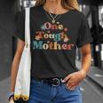 One Tough Mother Strong Mama Cute Retro Mom Mother's Day T-Shirt Gifts for Her