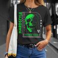 Outfit Rave Hardstyle Cráneoerde Retro Camiseta unisex Regalos para ella