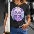 Panda Entouré De Fleurs Pour Enfants T-Shirt Cadeaux pour elle