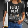 Papà 2026 Gravidanza Padre Futuro Papà 2026 Loading Maglietta Regalos para ella