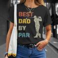 メンズ Par Golf Best Dad Tシャツ 彼女への贈り物