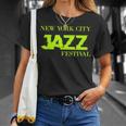 Para Los Amantes Del Jazz Y Músicos El Festival De Té De Nueva York Camiseta unisex Regalos para ella